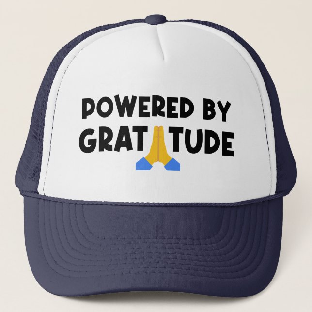 Boné Alimentado Pela Gratidão (Frente)