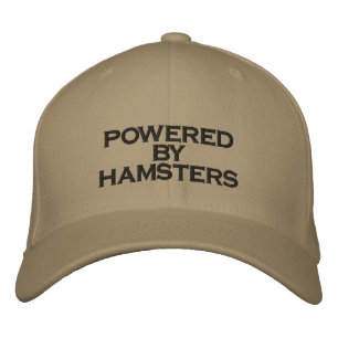 Boné ALIMENTADO POR HAMSTERS - chapéu