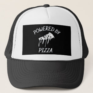 Boné Alimentado Por Pizza