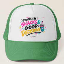 Alimentado por Snacks – Cap Lover de Comida | ZOZA
