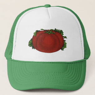 Boné Alimentos Antigos, Tomate Maduro, Legumes e Frutas