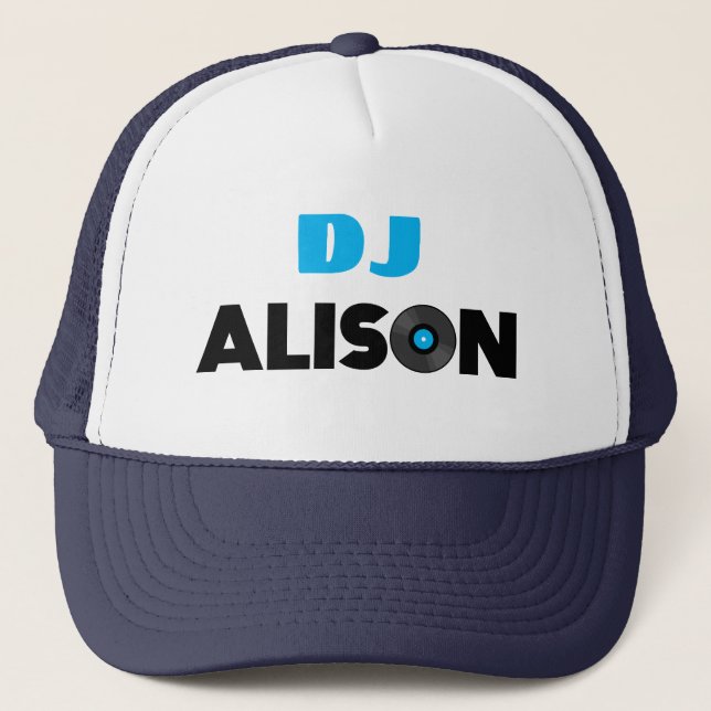 Boné Alison DJ Trucker Hat (Frente)