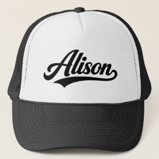 Boné Alison name first last family gifts