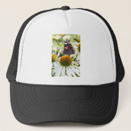 Boné Almirante Borboleta na Flor