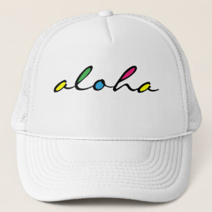 Boné ALOHA colorido