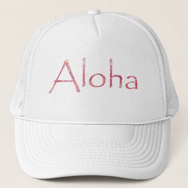 Boné Aloha Trucker Hat (Frente)