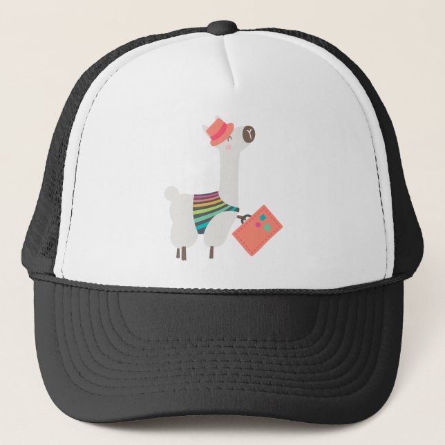 Boné Alpaca e Suitcase (Frente)