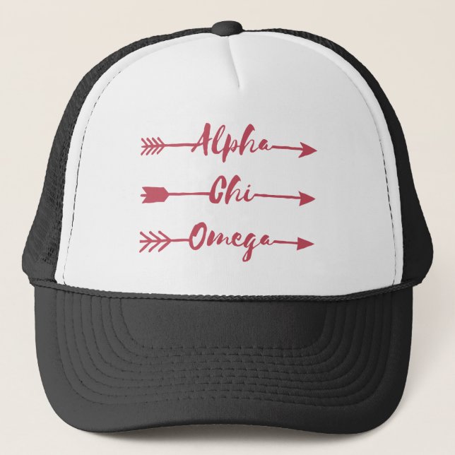Boné Alpha Chi Omega | Flechas (Frente)