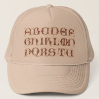 Alphabet Hat