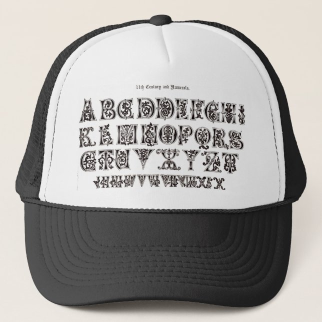 Boné Alphabet Hat (Frente)