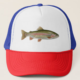 Boné Amante da Pesca – Design de Pesca de Truta