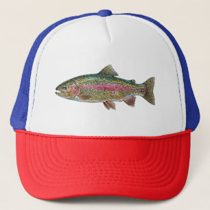 Boné Amante da Pesca – Design de Pesca de Truta