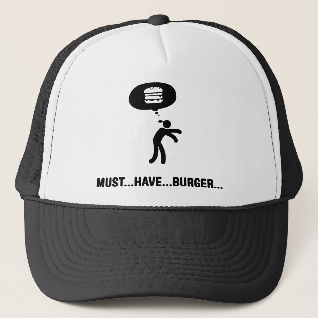 Boné Amante do hamburguer (Frente)