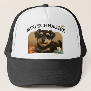 Boné Amantes de Cães Mini Schnauzer