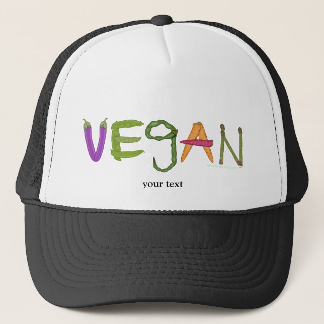 Boné Amantes do vegetal dos vegetarianos do Vegan (Frente)