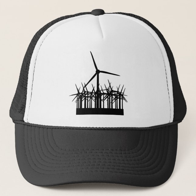 Boné ambiente das energias eólicas (Frente)