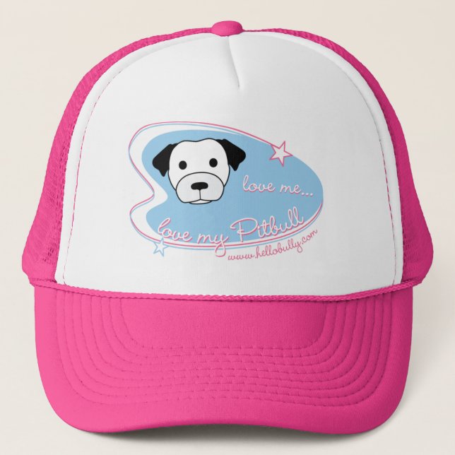 Boné Ame-me… amor meu Pitbull (Frente)