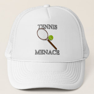 Boné Ameaça do tênis