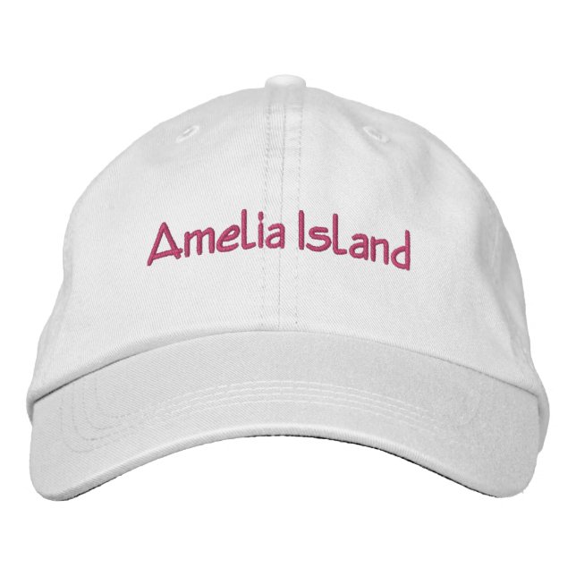 Boné Amelia Island Florida Embroidered Hat (Frente)