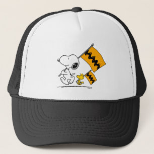 Boné Amendoins   Sinalizadores de Snoopy & Woodstock