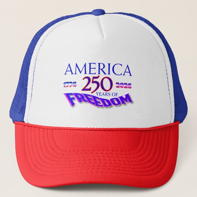 Boné América 250 Anos de Liberdade (Frente)