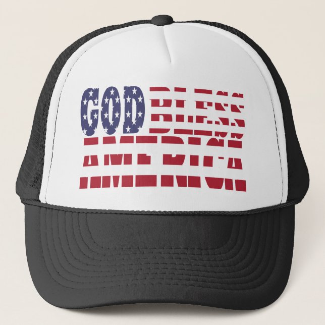 Boné América deus abençoe (Frente)