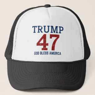 Boné América Deus abençoe Trump 47