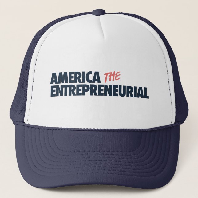 Boné América o Chapéu Empreendedor (Frente)