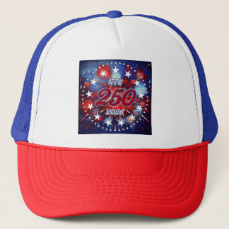 Boné America’s 250th Birthday Graphic Fireworks Burst