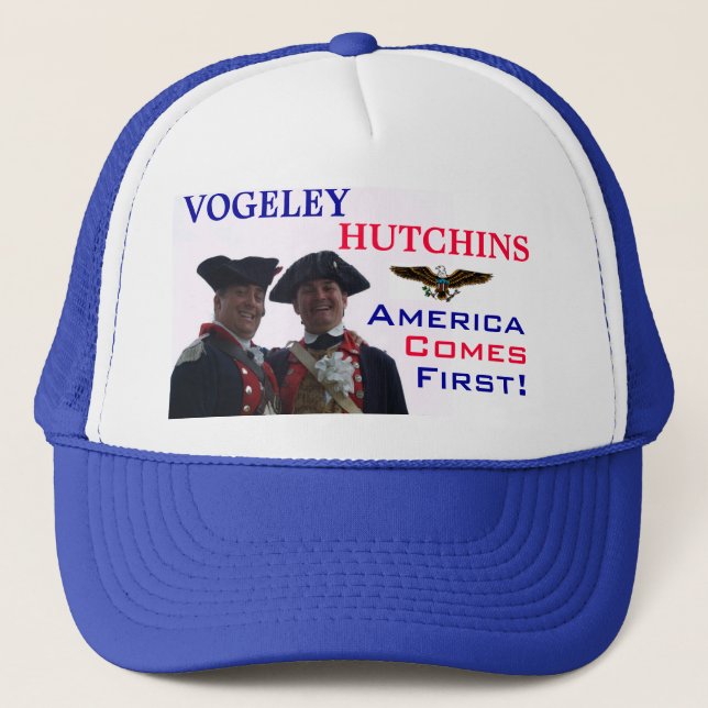 Boné América vem primeiramente (Frente)