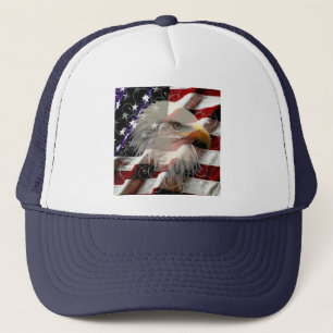 Boné American Eagle Flag Hat