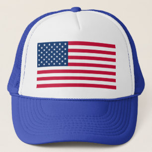 Boné American Flag Trucker Hat EUA