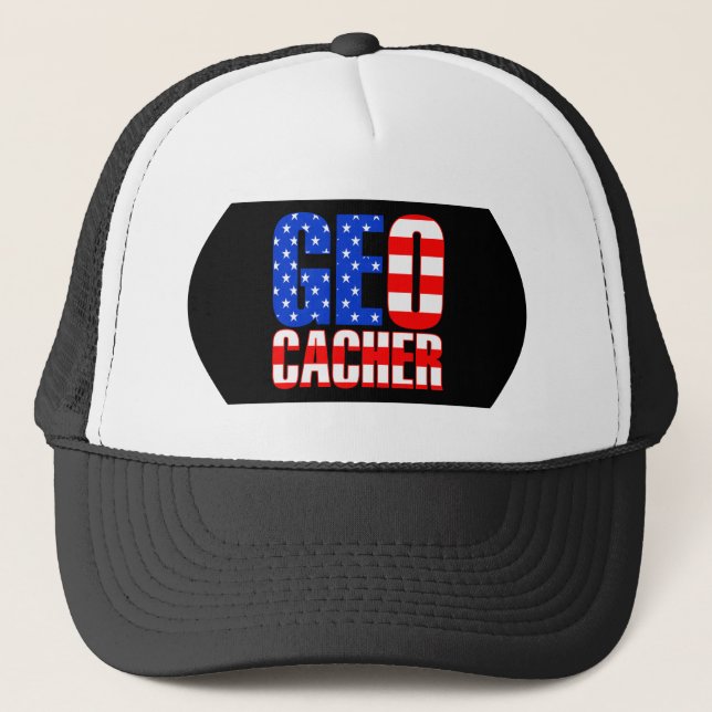 Boné American Geocacher (Frente)