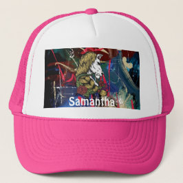 Boné AMERICAN GRAFFITTI WARRIOR Personalizado Unicórnio