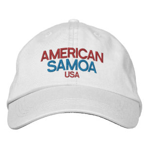 Boné American Samoa Embriodese