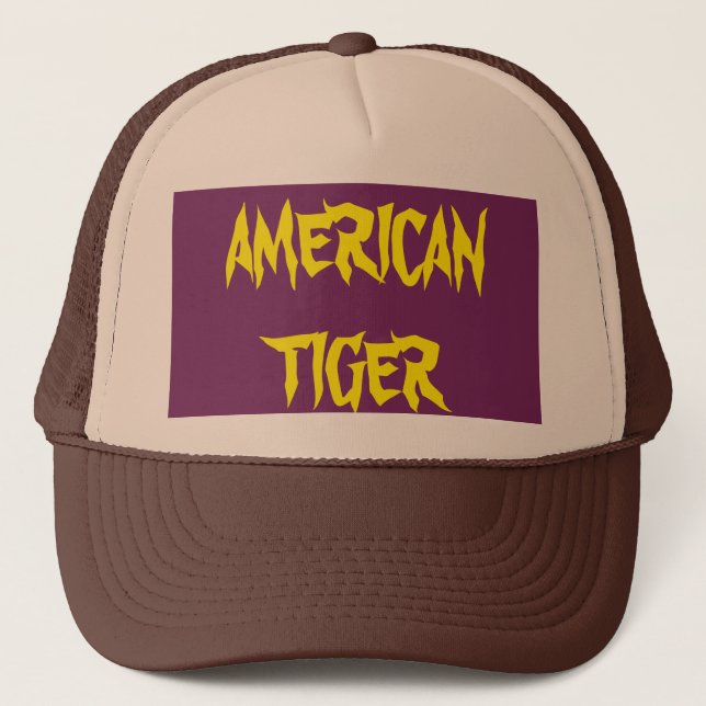 Boné American Tiger Trucker Hat (Frente)