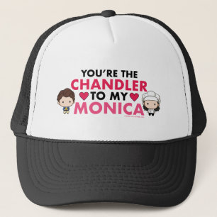 Boné AMIGOS™ Você é a Chandler para minha Monica