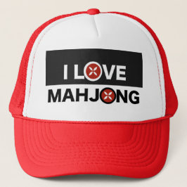 Boné Amo Mahjong, é a minha bolsa