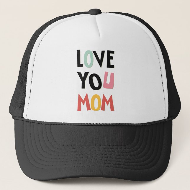 Boné Amo-Te, Mãe Trucker Hat (Frente)
