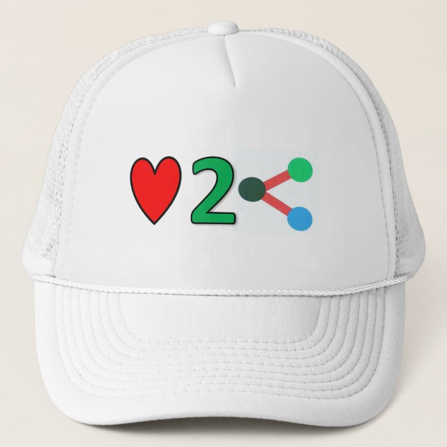 Boné Amor 2 Compartilhe (Frente)