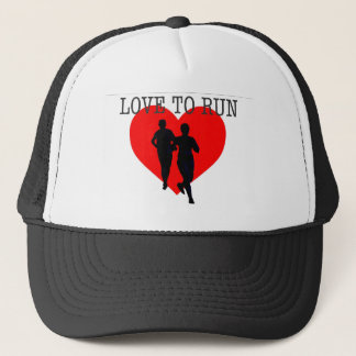 Boné Amor A Correr