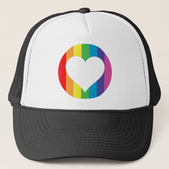 Boné amor arco-íris (Frente)