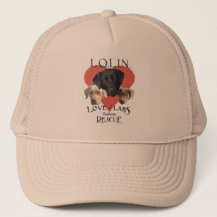 Boné Amor do chapéu Khaki dos laboratórios