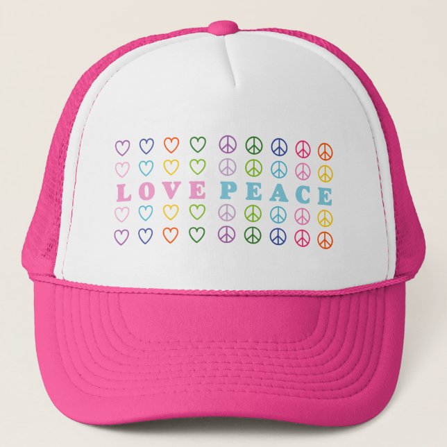Boné Amor e Paz (Frente)