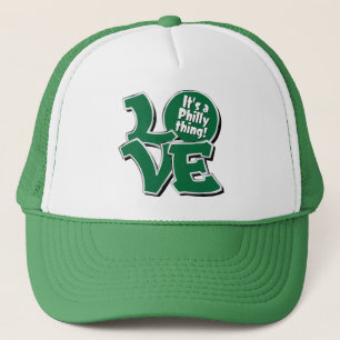Boné Amor! É uma coisa da Filadélfia!