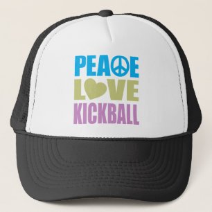 Boné Amor Kickball da paz
