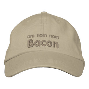 BONÉ AMOR POR BACON OM NOM NOM