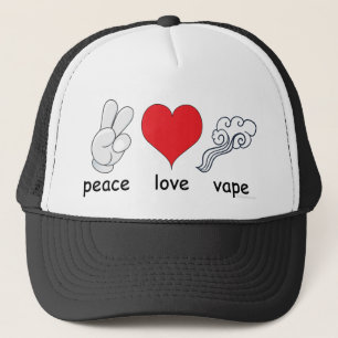 Boné Amor Vape da paz de Vape   pelo VapeGoat