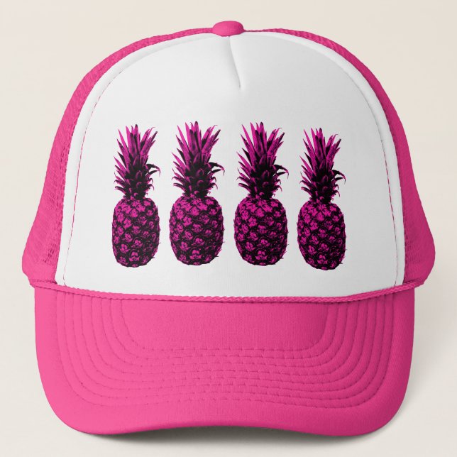 Boné Ananás Tropical Elegante (Frente)