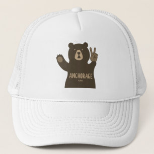Boné Âncora Alasca Urso da Paz